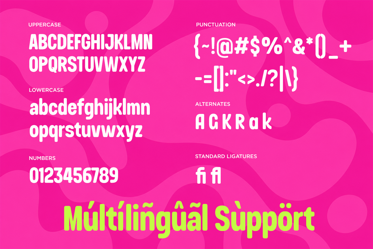Takugi - Condensed Rounded Sans Font, a Sans Serif Font by RagamKata (Photo 10 of 10)