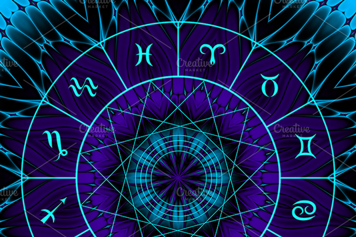 30 mystic zodiac signs circles, an Object Graphic by tkdesign (Photo 18 of 31)