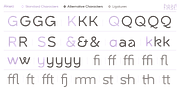 Akwa Rough, a Sans Serif Font by HeadFirst (Thumbnail 10 of 17)