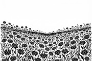 60 Daisy Flower Field Silhouette, a Seasonal Illustration by Amazin_art (Thumbnail 8 of 35)