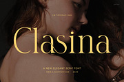 Clasina Elegant Serif Font, a Serif Font by Elegant Font (Thumbnail 1 of 8)
