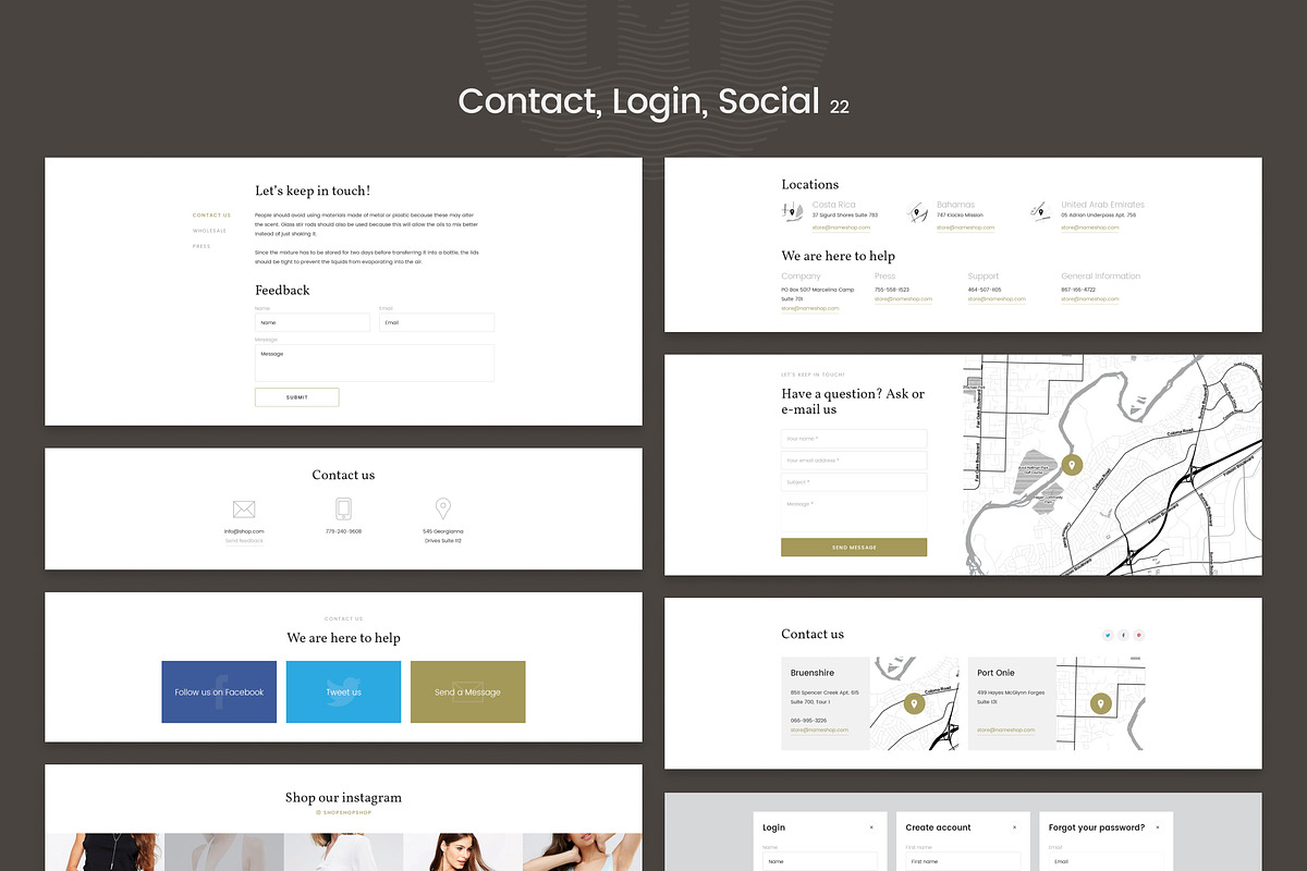 Louca UI Kit, an UI Kit Template by Middltone (Photo 8 of 9)