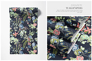 Meadow Flowers Floral Pattern, a Pattern Graphic by Pink Linen (Thumbnail 9 of 12)