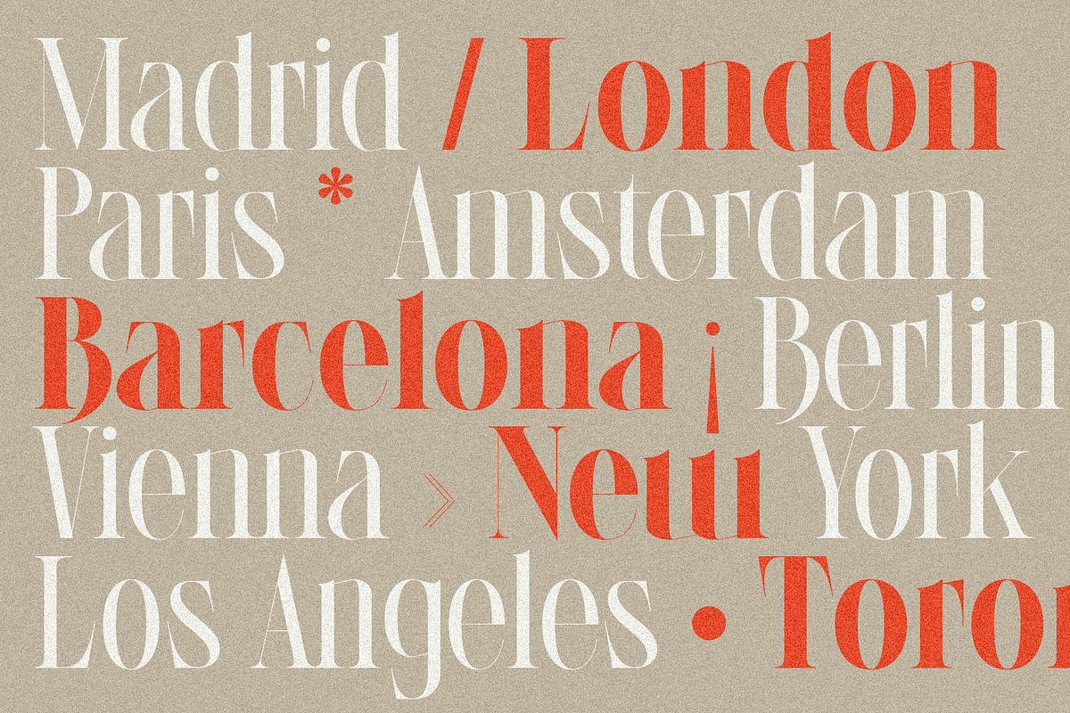 LaRuja - Modern Serif Typeface, a Serif Font by SilverStag Type Foundry (Photo 15 of 20)