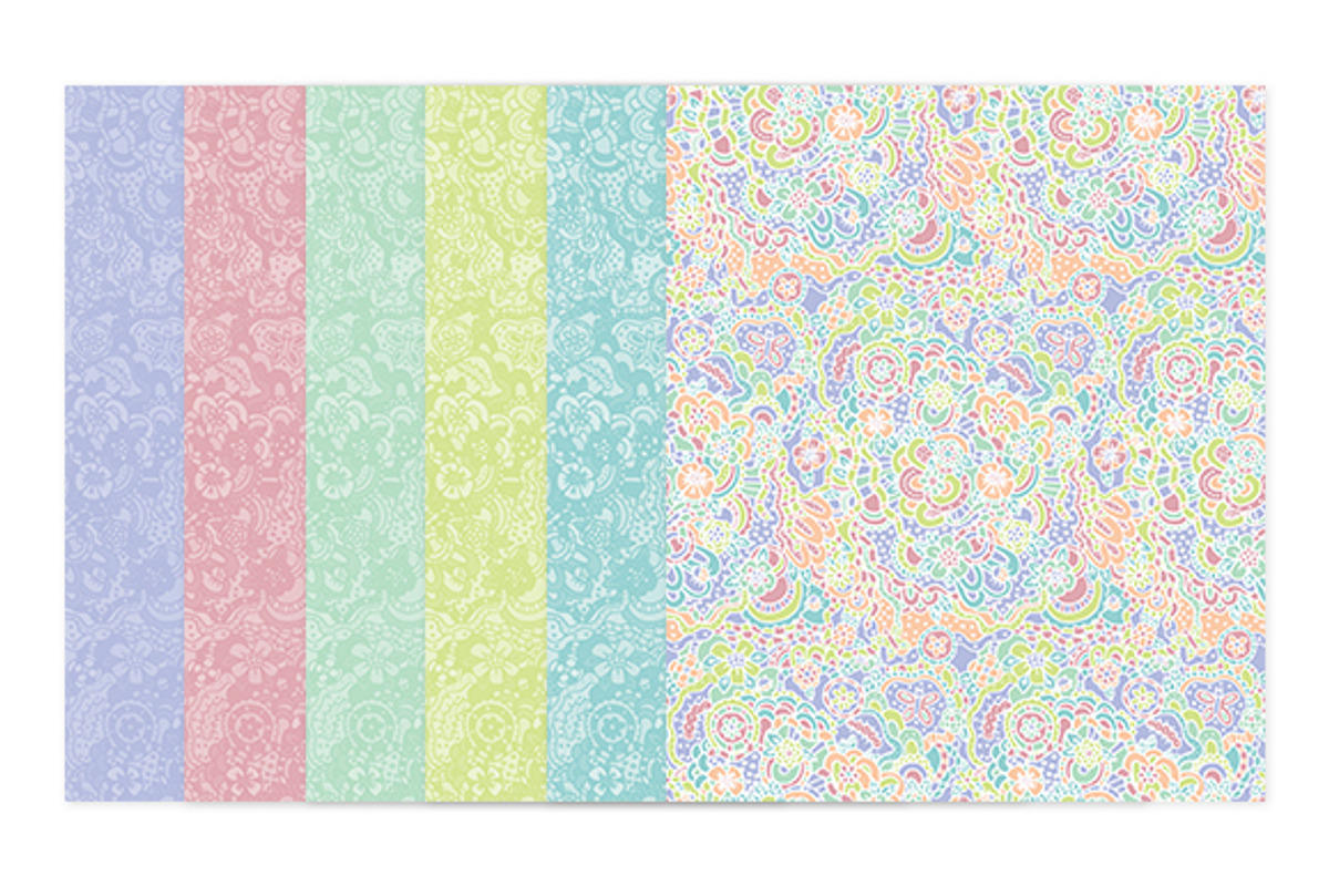 Flower Power Pack 1, a Pattern Graphic by Ariel Tyndell Design (Photo 2 of 2)