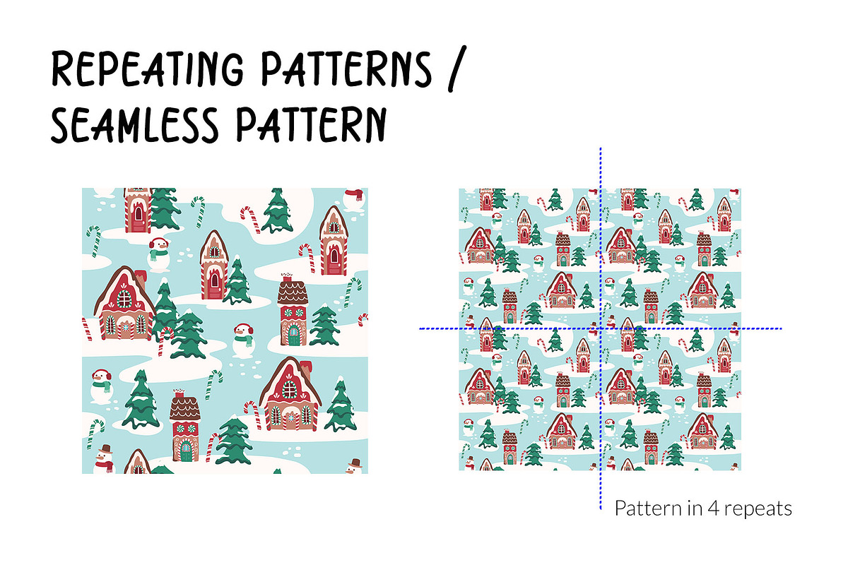 Sweet Christmas Cookies Pattern Set, a Pattern Graphic by CreativeChristiana (Photo 7 of 12)