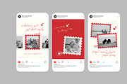 Red White Valentine Instagram Post, a Social Media Template by Neermana (Thumbnail 4 of 4)