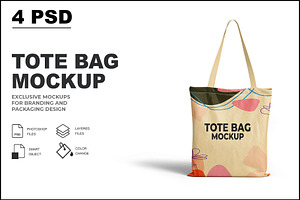 Tote Bag Mockup, a Product Mockup by Mockupfit