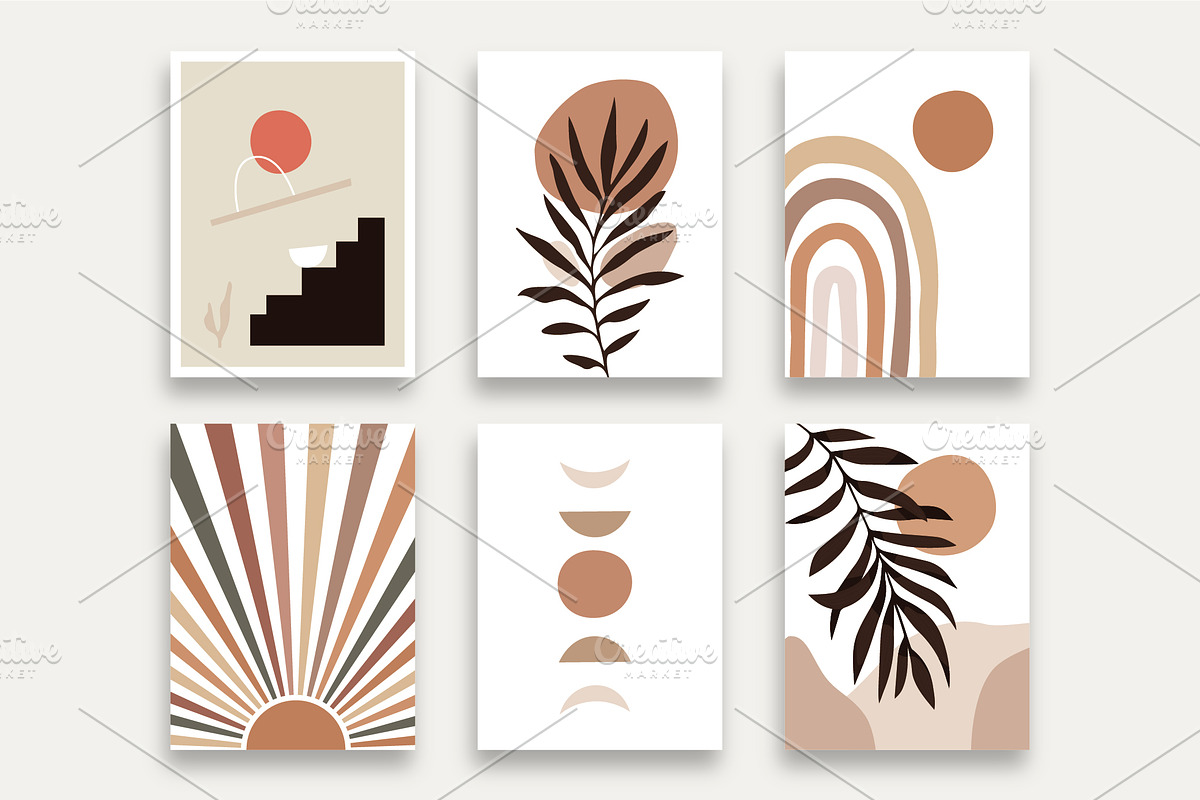Abstract Art Poster Collection, a Decorative Illustration by Vesvocrea (Photo 18 of 21)