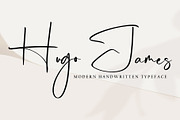 Hugo James, a Handwritten Font by HaKi Studio (Thumbnail 1 of 5)