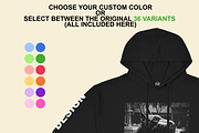Hoodie Mockup Independent SS4500, a Hoody Mockup by Infinity Mockups (Thumbnail 3 of 6)