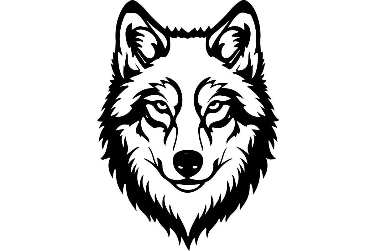 Alpha Wolf Silhouettes Bundle, an Animal Illustration by Designer_Momina (Photo 19 of 21)