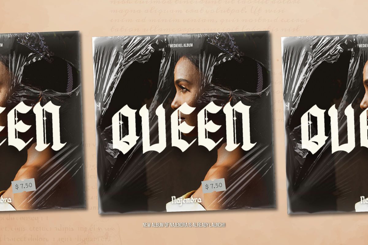 The Chordyle | Blackletter Font, a Blackletter Font by Denustudios (Photo 8 of 12)