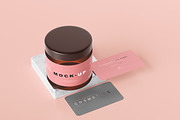 250+ Cosmetic Branding Mockup Bundle, a Cups & Container Mockup by pmvch (Thumbnail 31 of 273)