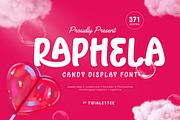 Raphela - Display Font, a Sans Serif Font by twinstd (Thumbnail 1 of 9)