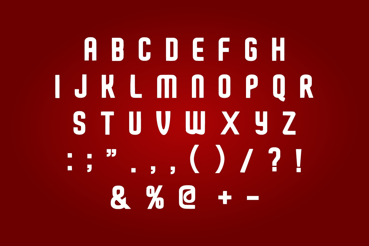SAUSAGE, a Sans Serif Font by Fourteen Letter (Photo 7 of 8)