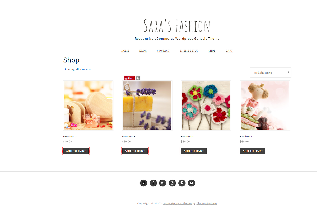 Ecommerce Wordpress Theme, a WordPress Template by Theme Fashion (Photo 3 of 5)