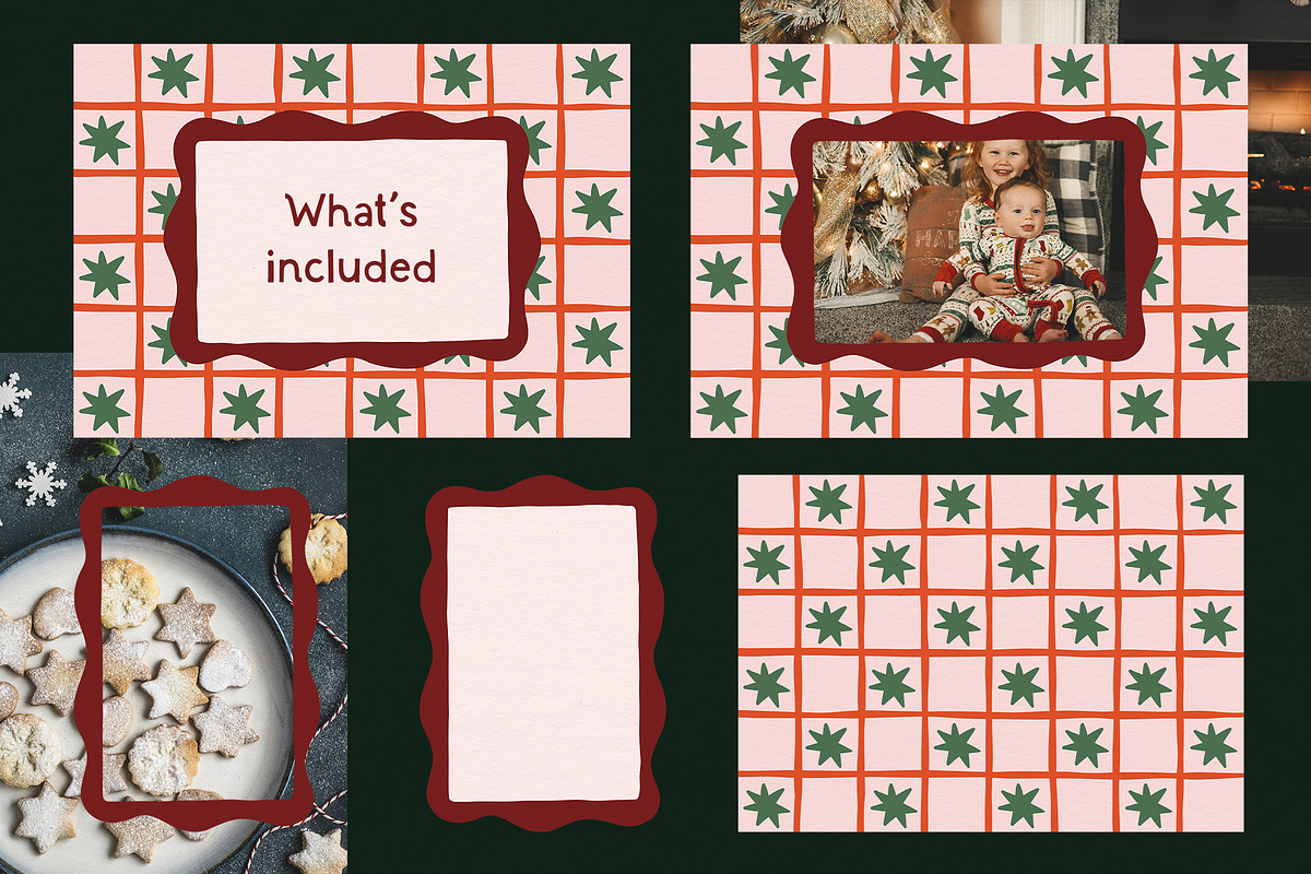 Merry Season - Frames & Backgrounds, an Object Graphic by ArtFM (Photo 12 of 12)