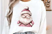 Pink Girly Christmas Embroidered PNG, an Illustration by SinaCreation (Thumbnail 4 of 7)