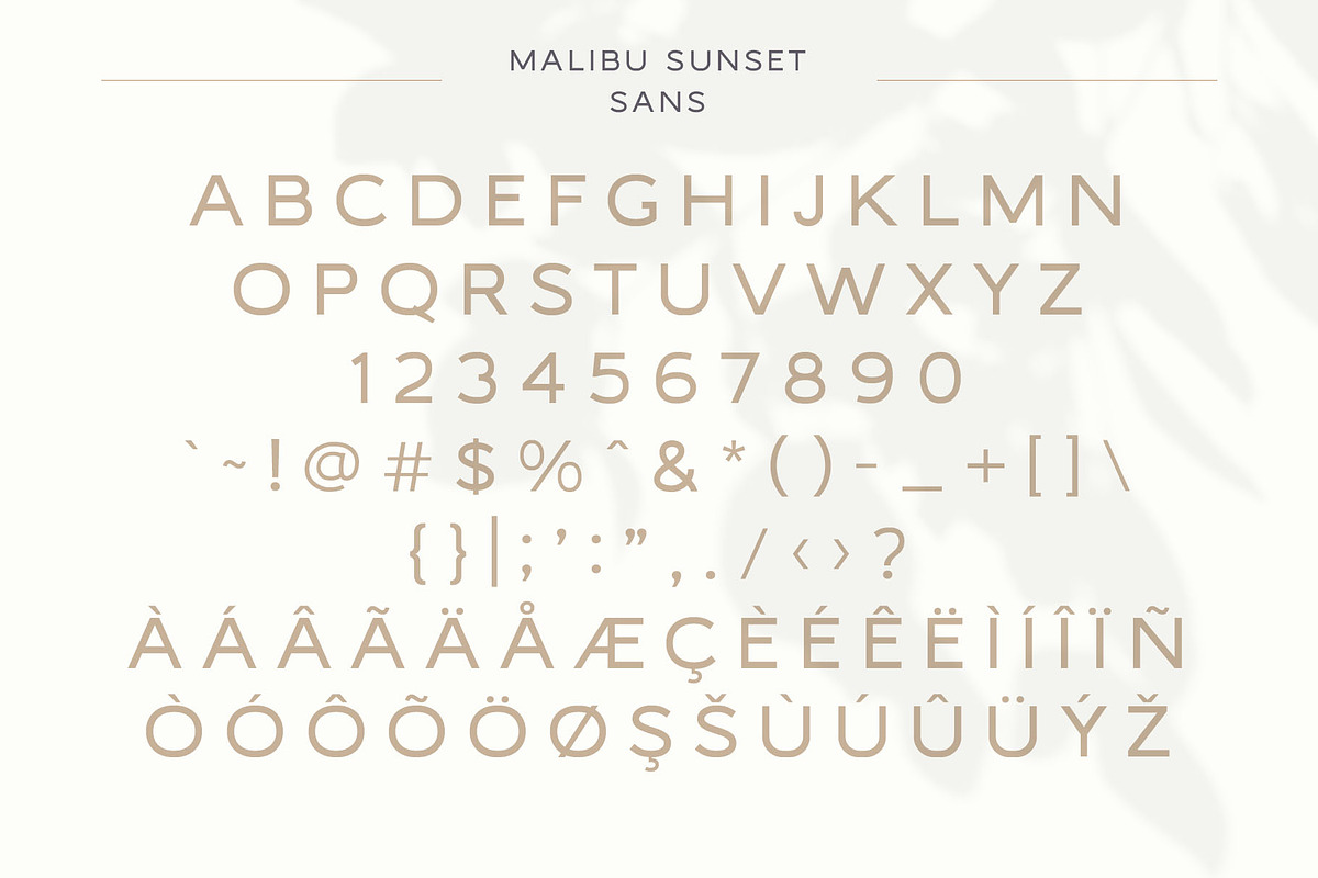 Malibu Sunset - A Beautiful Font Duo, a Script Font by Craft Supply Co. (Photo 9 of 10)