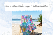 Preppy Tropical Postcard Print, a Pattern Graphic by Paper & Pattern Studio (Thumbnail 5 of 9)