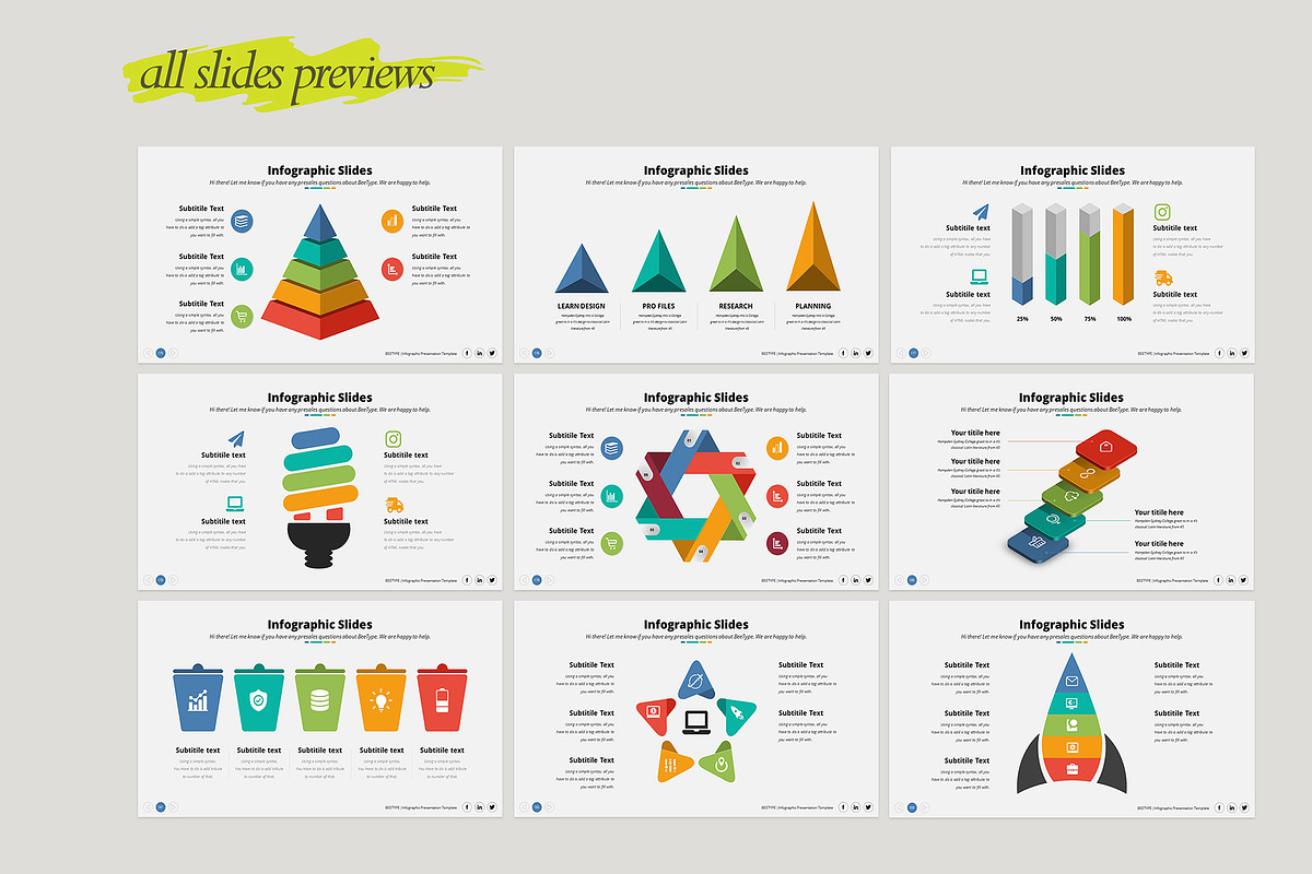 Bee-Type Corporate PowerPoint, a Presentation Template by WhiteGraphic (Photo 24 of 28)