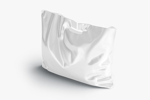 Plastic Bag Wide Stand 3D Model