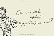 CS Bonjour – Signature Script Font, a Script Font by Craft Supply Co. (Thumbnail 7 of 8)