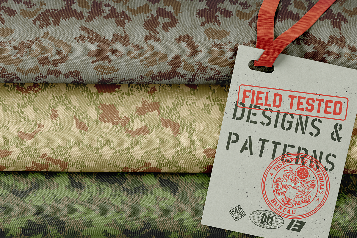 Dry Ridge Camo Seamless Pattern, a Texture Graphic by darkmatter_graphicworks (Photo 3 of 3)