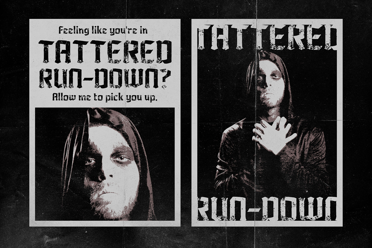 Grublack - Vintage Blackletter Font, a Blackletter Font by Drizy (Photo 8 of 10)