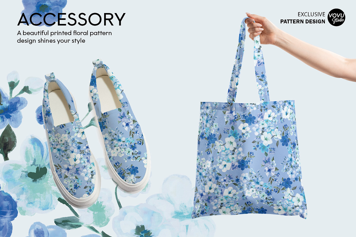 Small Flower Garden | Pattern Design, a Pattern Graphic by VOVU Studio (Photo 8 of 8)
