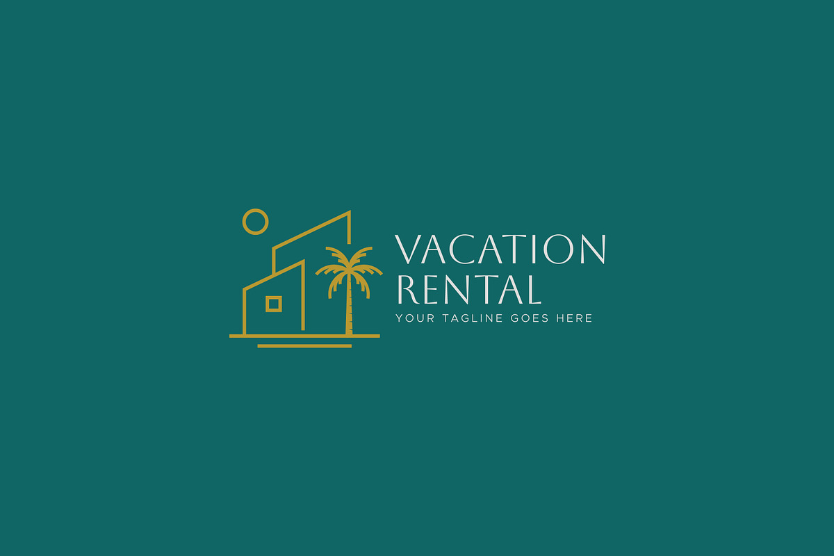 Modern Rental Vacation House Logo, a Branding & Logo Template by Signatoro (Photo 2 of 2)
