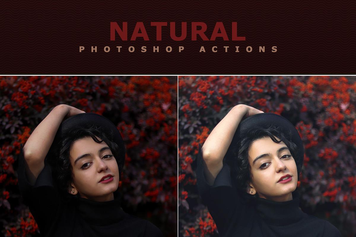 Natural Photoshop Actions preview 4