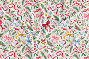 Quirky Christmas Patterns Bundle, a Pattern Graphic by Olya Creative (Thumbnail 10 of 19)