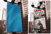 Vertical City Banner Mock-Up, a Print Template by Dikarte.Store (Thumbnail 4 of 6)