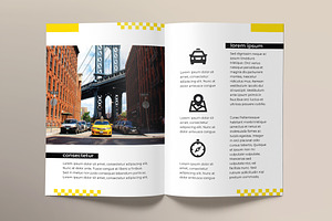 Taxi Services Brochure Bifold