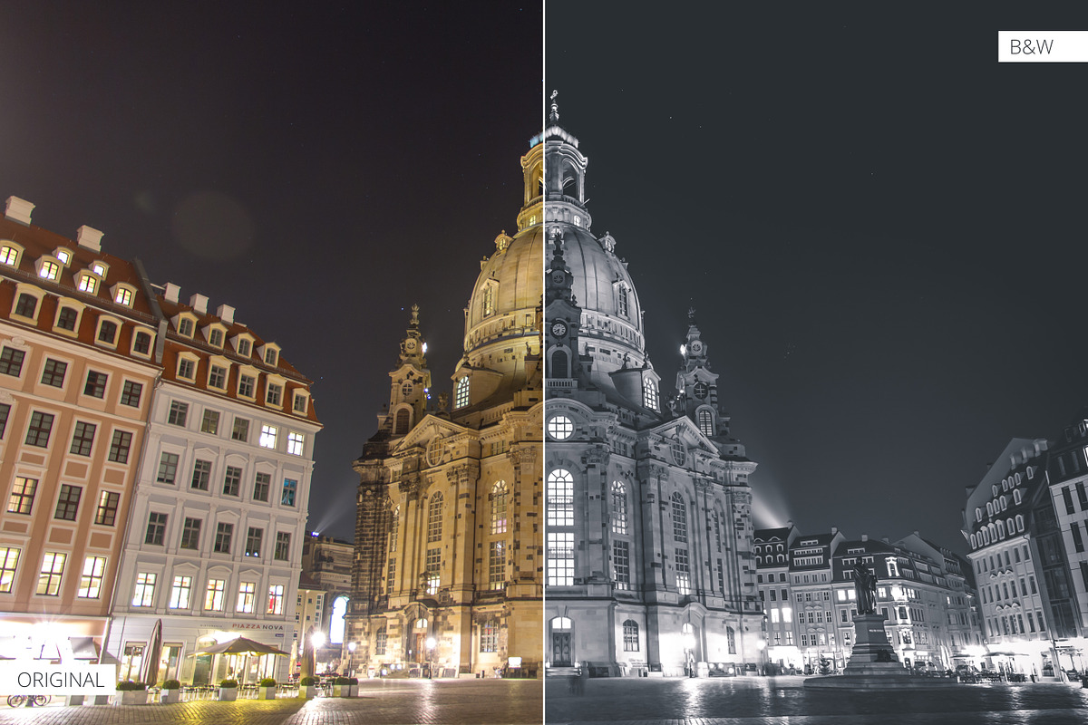 20 Awesome B&W Lightroom Presets preview 2