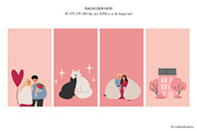 Couple in love clipart | ai png svg, a Person Illustration by LyubovZaytseva (Thumbnail 14 of 19)