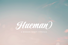 Hueman | Script Font