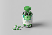 Pills Bottle Mockup, a Packaging Mockup by hokagata (Thumbnail 5 of 5)