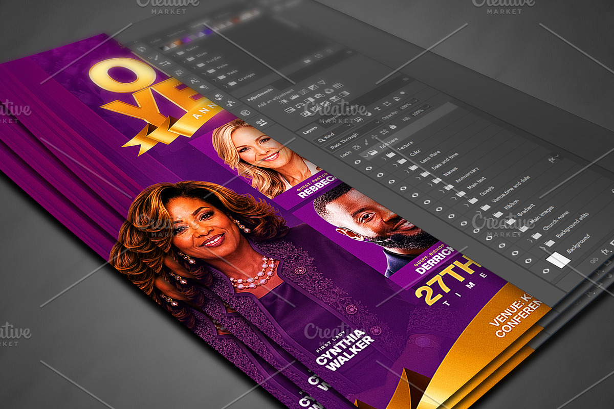Church Anniversary Flyer Template, a Social Media Template by church flyer templates (Photo 8 of 8)