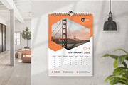 Wall Calendar 2025, a Marketing Template by DesignOriel (Thumbnail 5 of 7)
