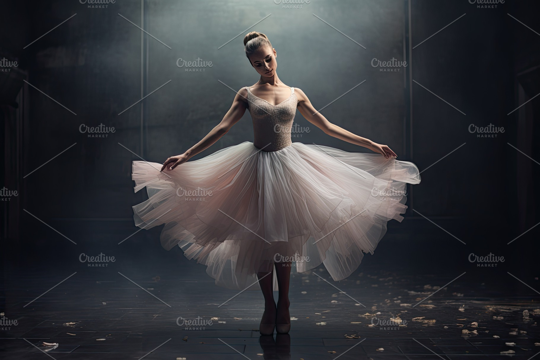 Portrait of a beautiful ballerina in, a Photo by Iftikhar Alam