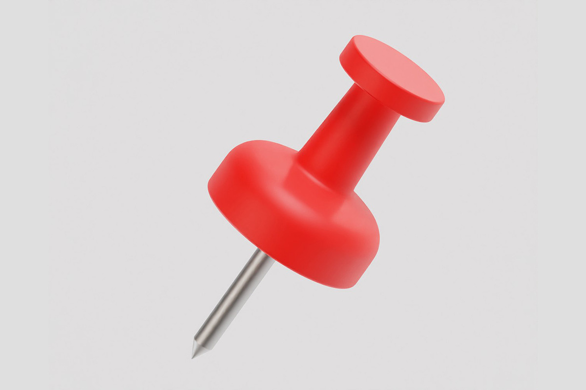 Push pin, an Object 3D Model by fahad121 (Photo 6 of 9)