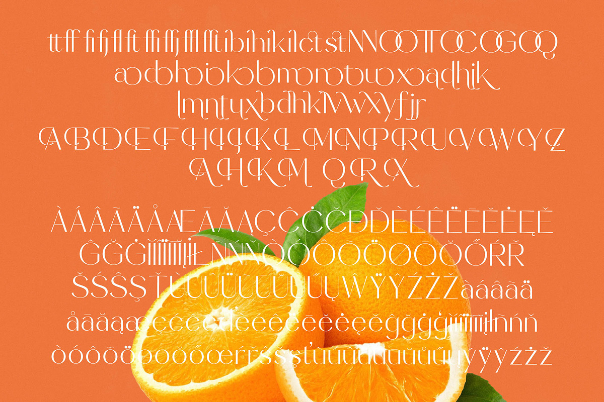 Sunveil Orange Modern Display Font, a Sans Serif Font by timelesstype.co (Photo 18 of 20)