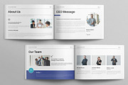Company Profile Template Landscape, a Brochure Template by E-Type (Thumbnail 3 of 7)