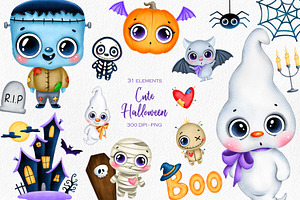 Cute Halloween Clipart