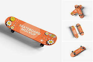 Skateboard Mockup, a Product Mockup by MrLetters