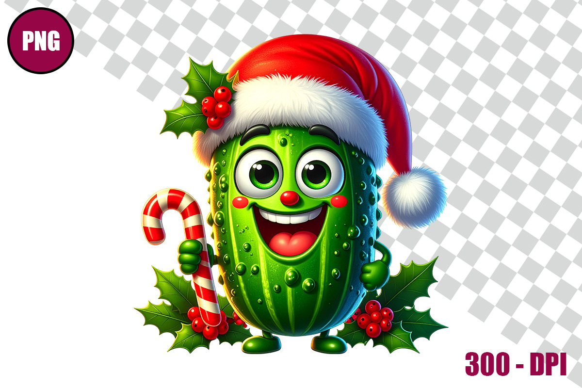 Christmas Pickles Clipart Bundle, a Decorative Illustration by taramija (Photo 9 of 26)