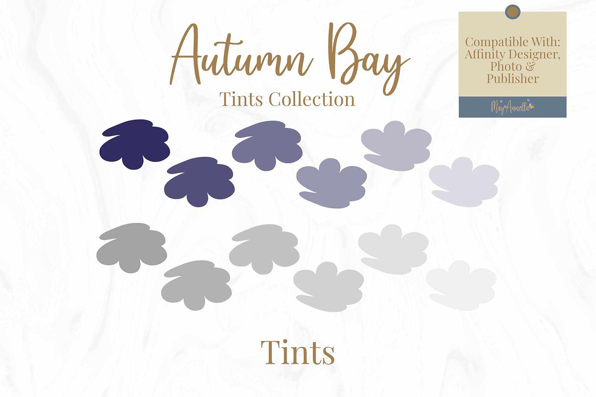 Earthy Leaf & Blue Palette Affinity, a Palette Add-On by May Annella (Photo 3 of 8)